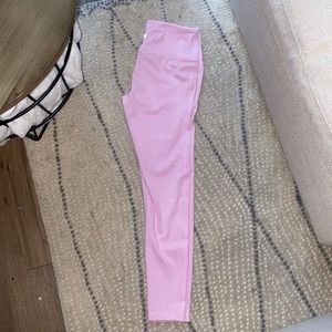 Pink athletic leggings